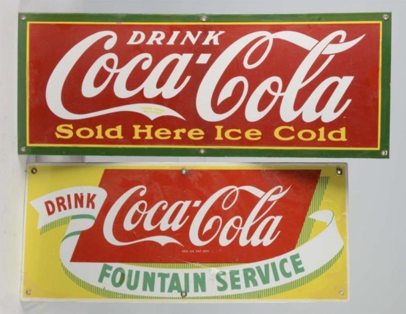 Coca Cola Porcelain Signs Value & Price Guide