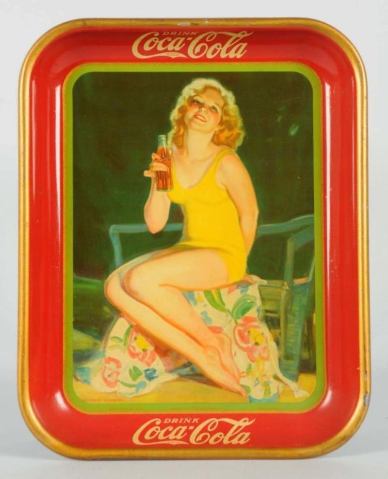 1932 Coca-Cola Serving Tray