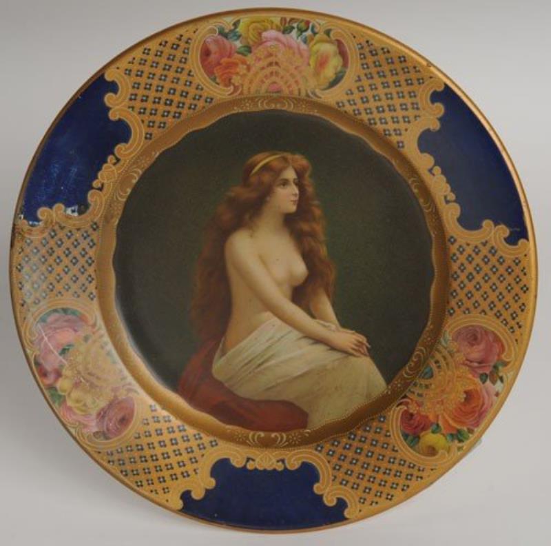 CIRCA 1908 COCA-COLA VIENNA ART PLATE