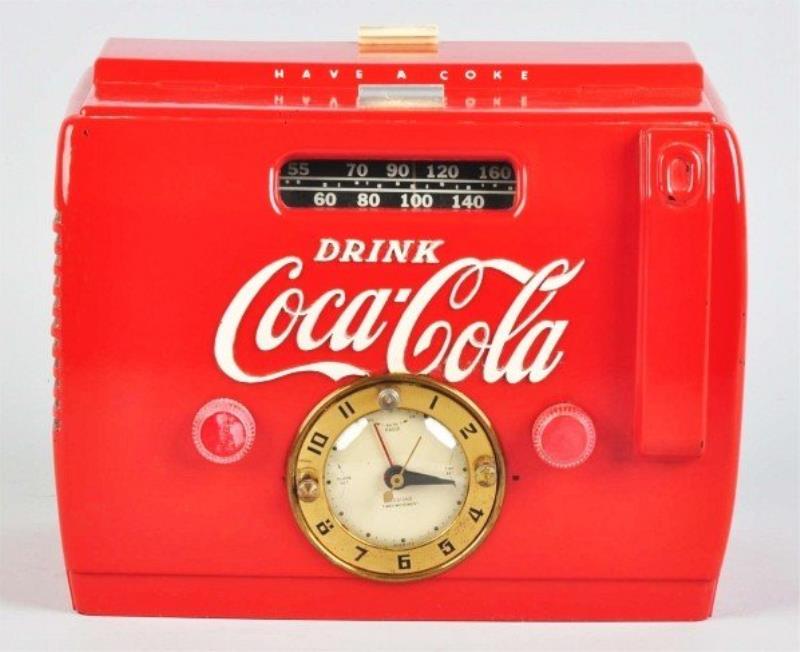 Coca-Cola Cooler Clock Radio