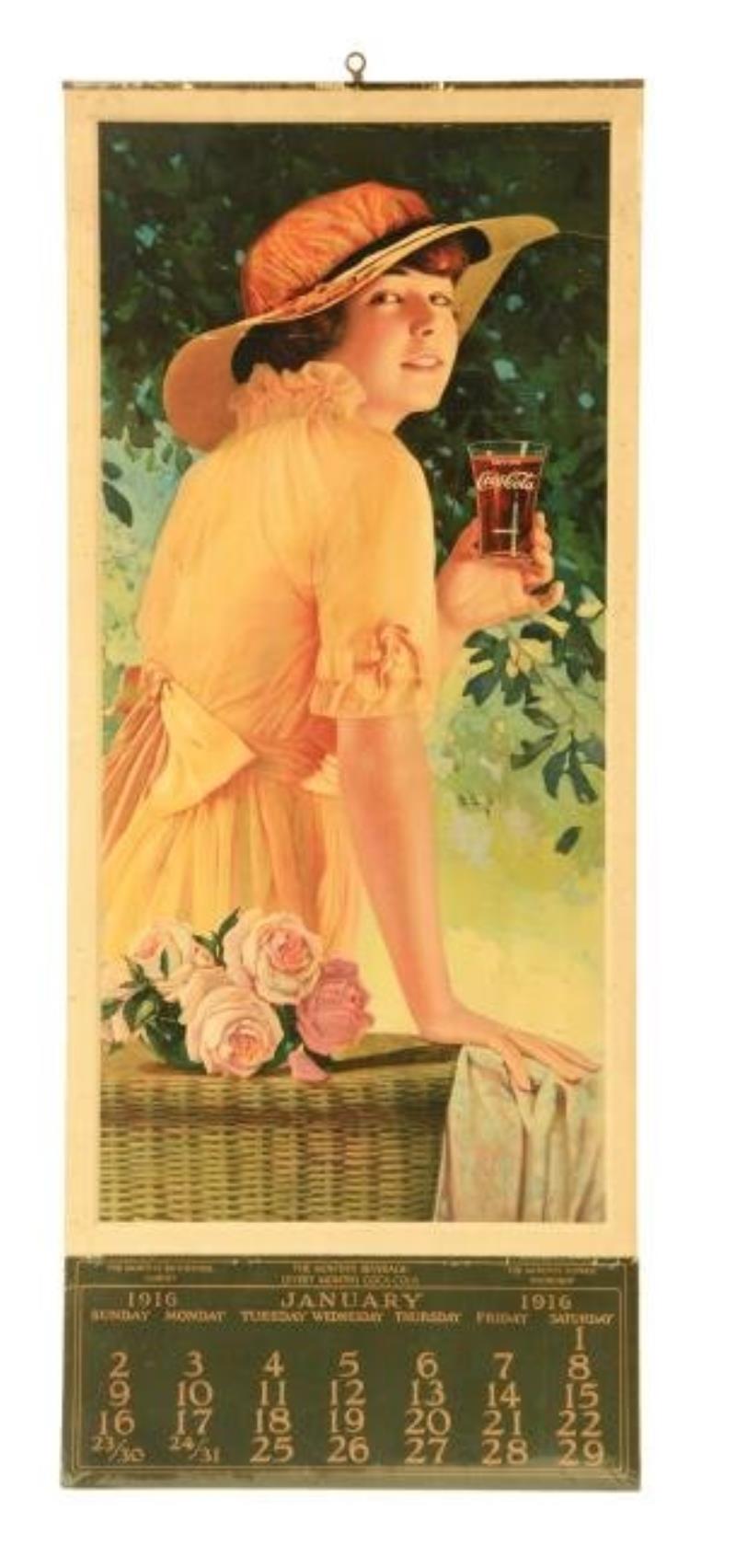 1916 Coca-Cola Advertising Calendar
