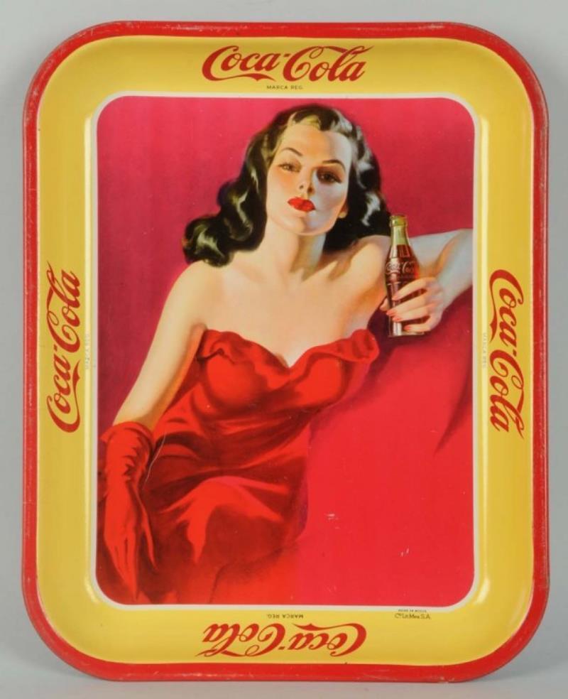 1940's Mexican Coca-Cola Serving Tray.