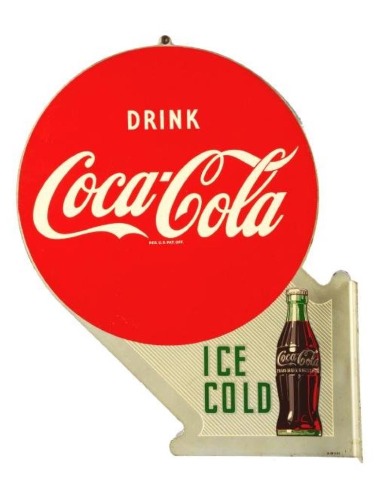 1951 Coca-Cola Flange Sign
