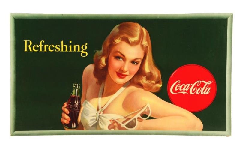 1947 Coca-Cola Small Horizontal Poster Titled