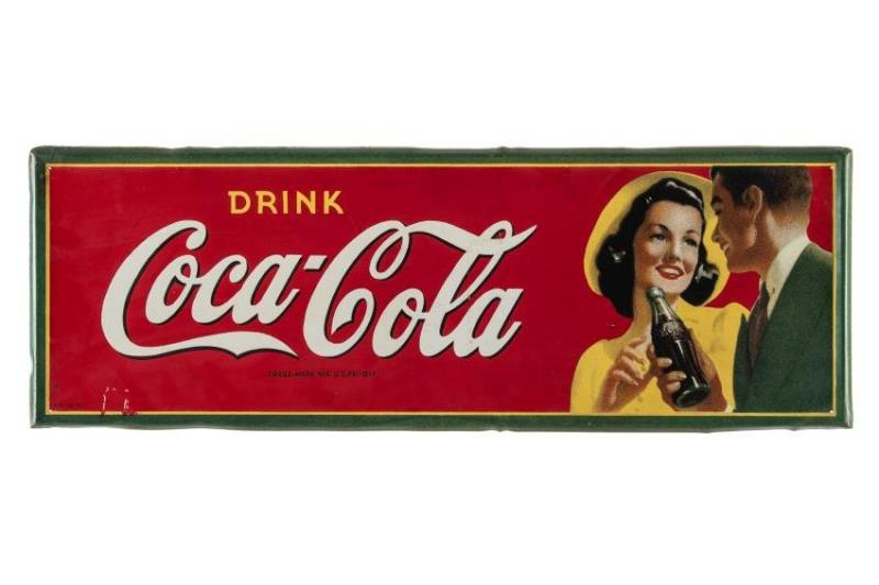 Drink Coca Cola Couple Sign