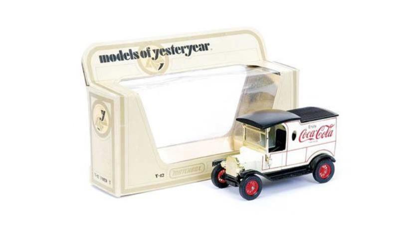 Matchbox MOY Y12 Ford Model T Van "Coca Cola"