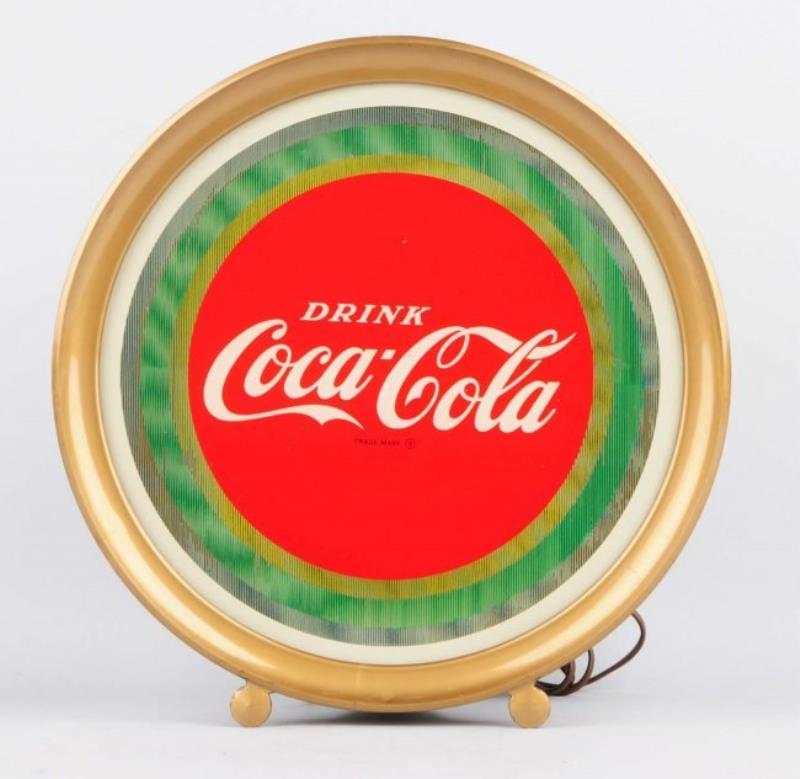 1950's Coca-Cola Countertop Lighted Sign