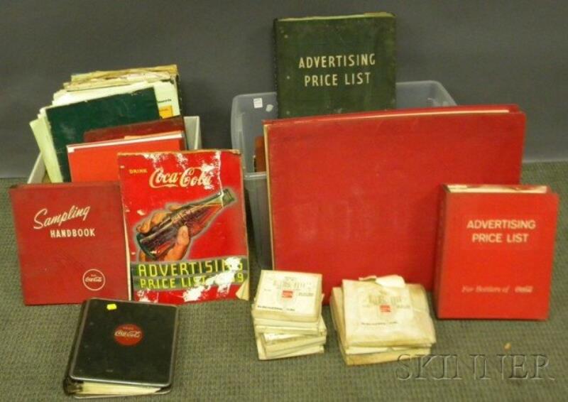 Lot of Coca-Cola Bottling Advertising Program Mate