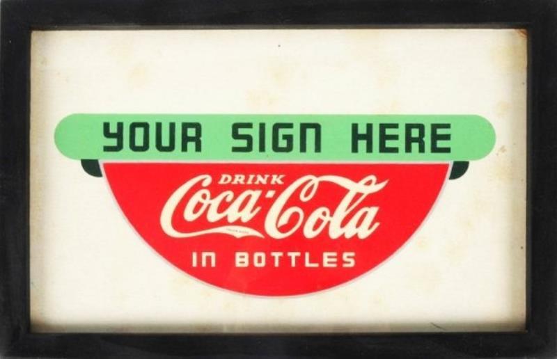 1930s-40s Coca-Cola Unusual Design.