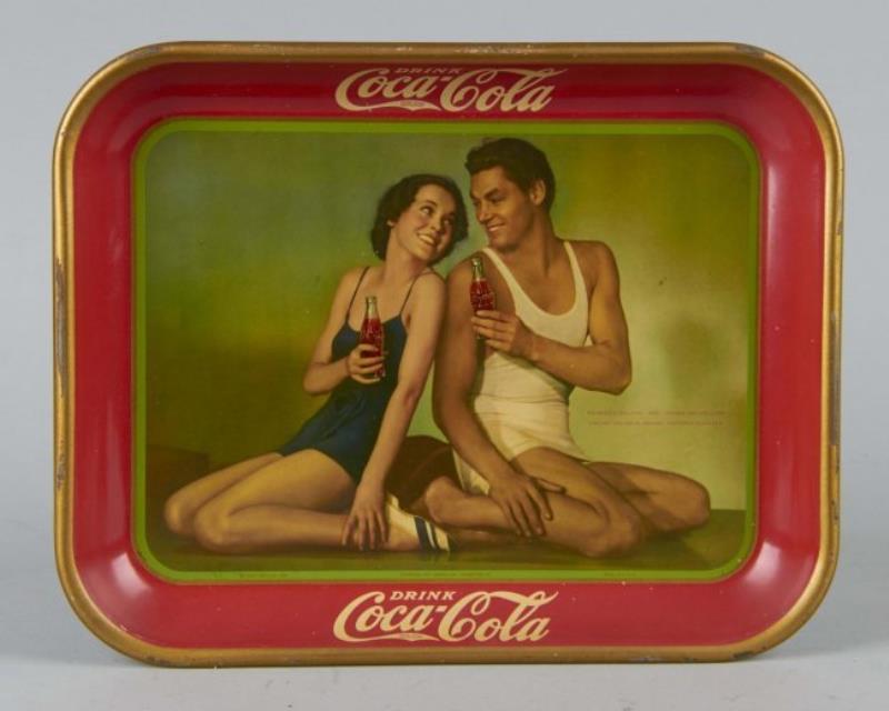 Coca Cola MGM Tarzan Tin Serving Tray