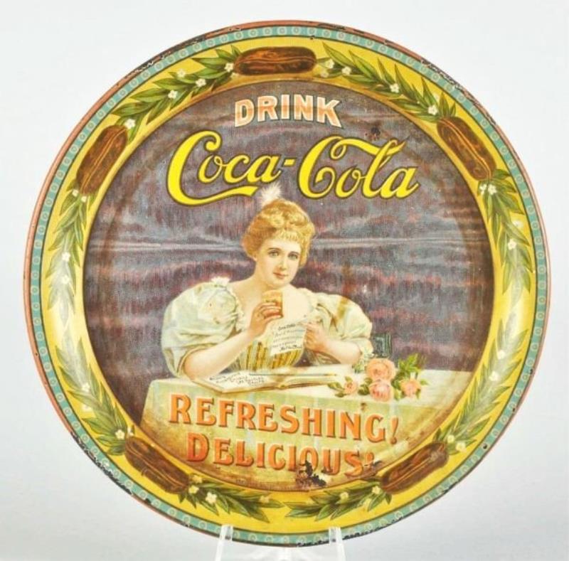 1900 Coca-Cola Change Tray.