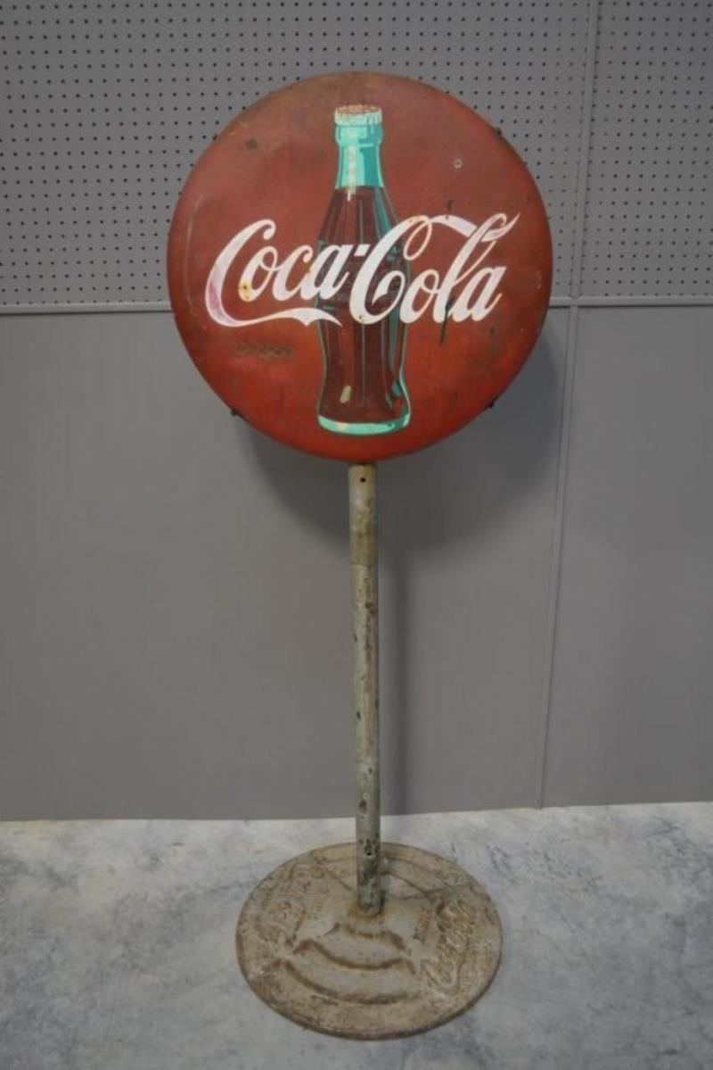 Coca-Cola Sidewalk Sign double sided 65 1/4"H, 24