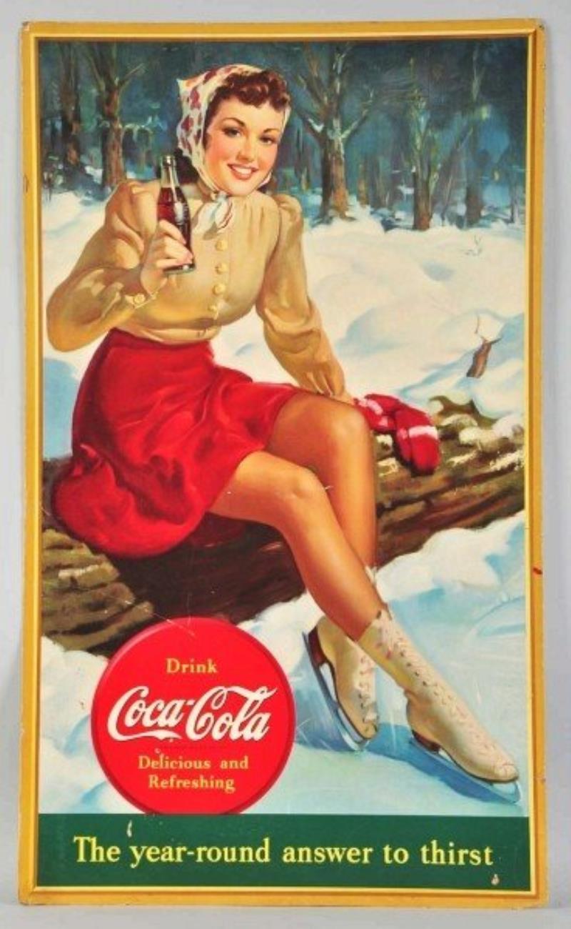 Large Coca-Cola Vertical Poster