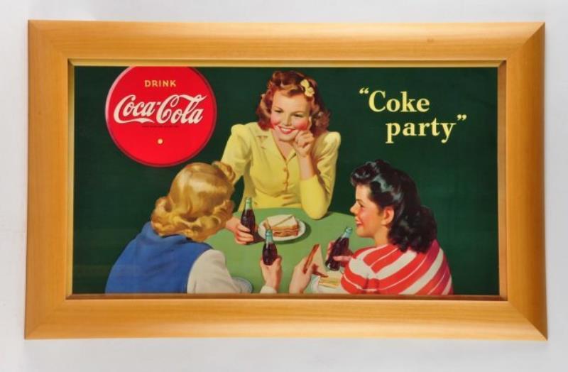 Coca Cola Coke Party Sign