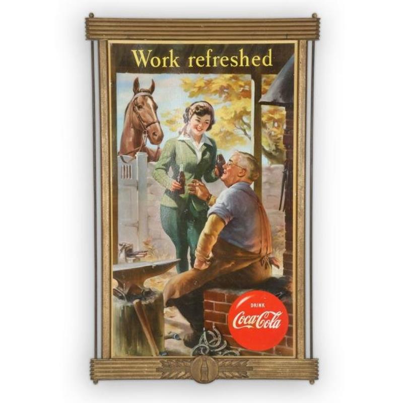 Coca-Cola Framed Poster