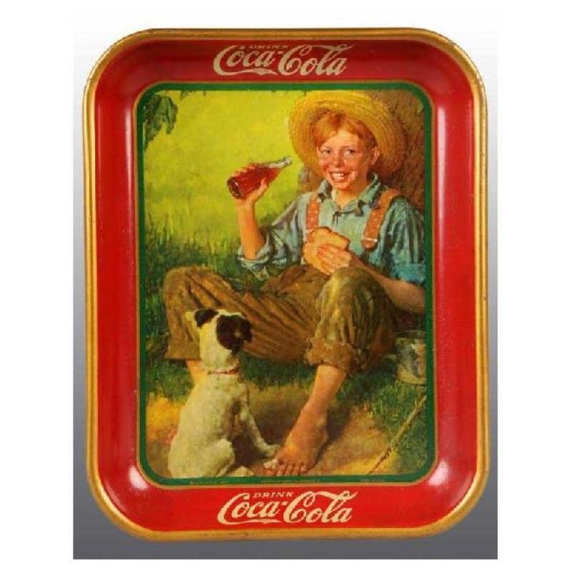 Tin Litho Coca-Cola Serving Tray