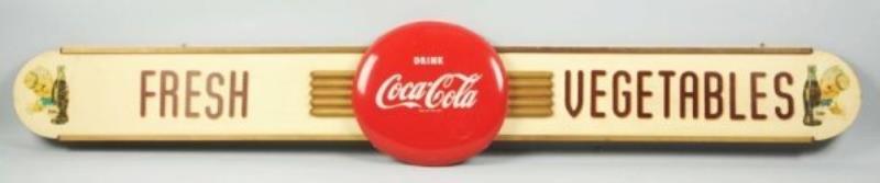 1950s Coca-Cola Button on Wings Display