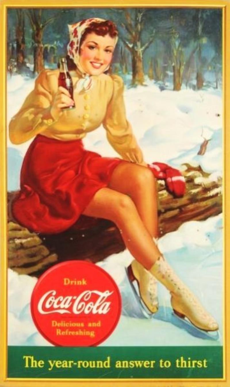 1940 Coca-Cola Poster