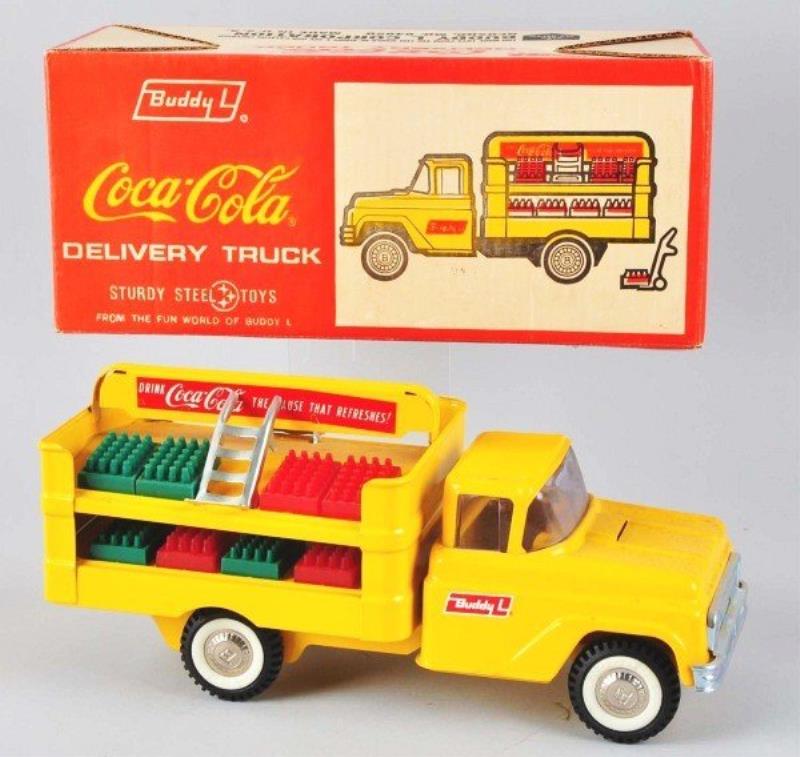 1960s Buddy L Coca-Cola Truck Toy with O/B