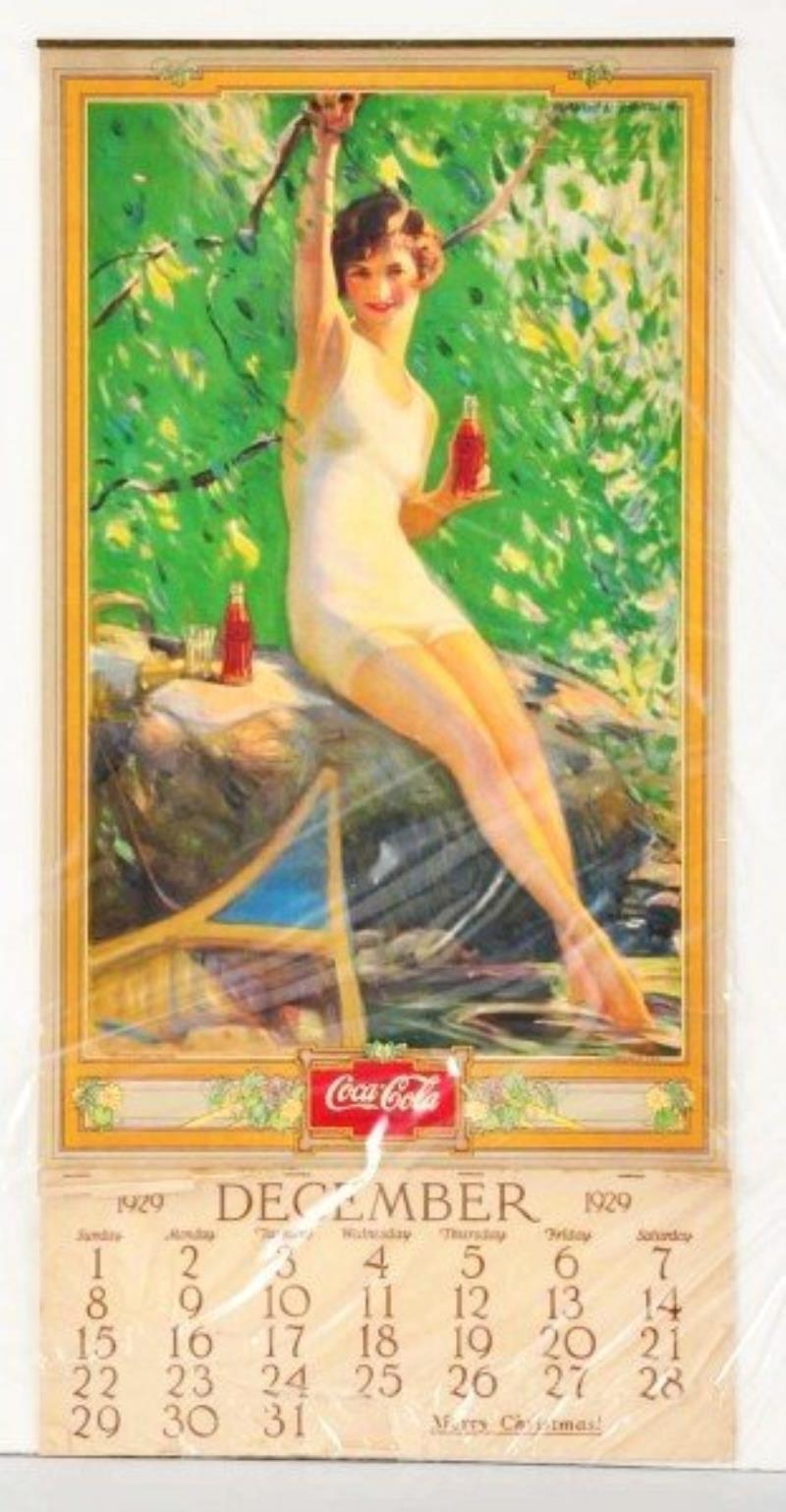 1930 Coca-Cola Calendar.
