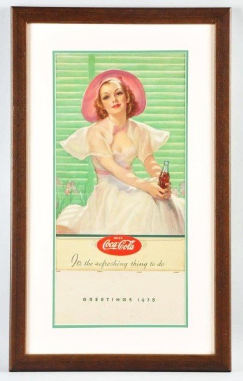 1938 Coca-Cola Calendar