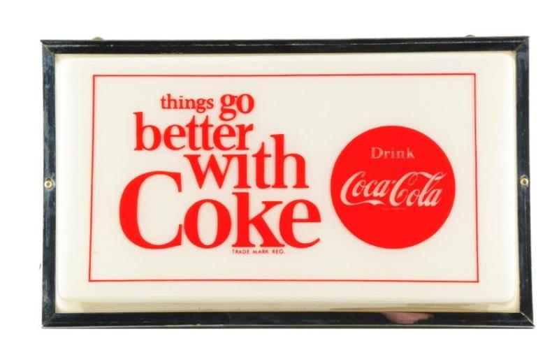 1960’s Coca-Cola Light Up Display.