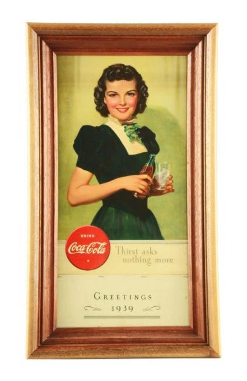 1939 Complete Coca-Cola Calendar