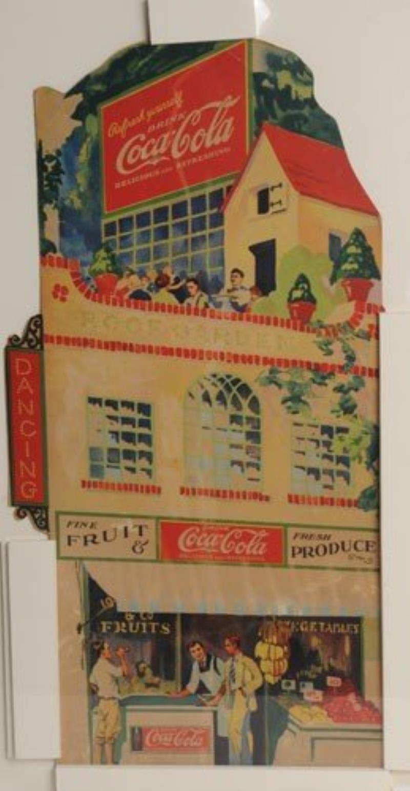 1940s Coca Cola Cardboard Sign Value And Price Guide 