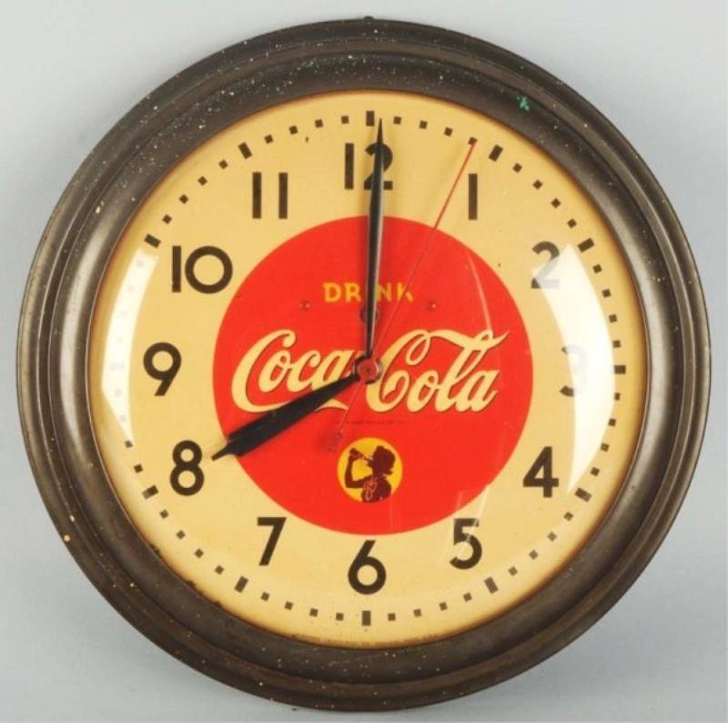 1940's Coca-Cola Electric Clock