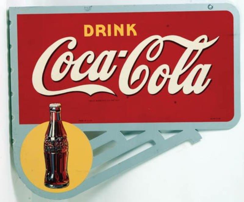 1940's Coca-Cola flange sign