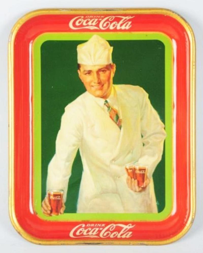 1928 Coca-Cola Serving Tray.