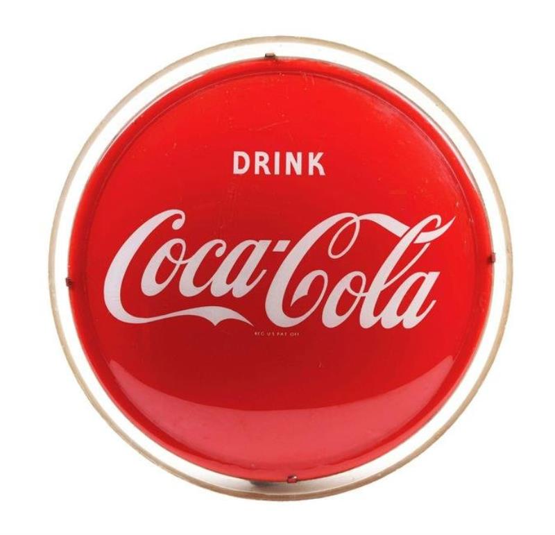 COCA-COLA LIGHT-UP CLOCK