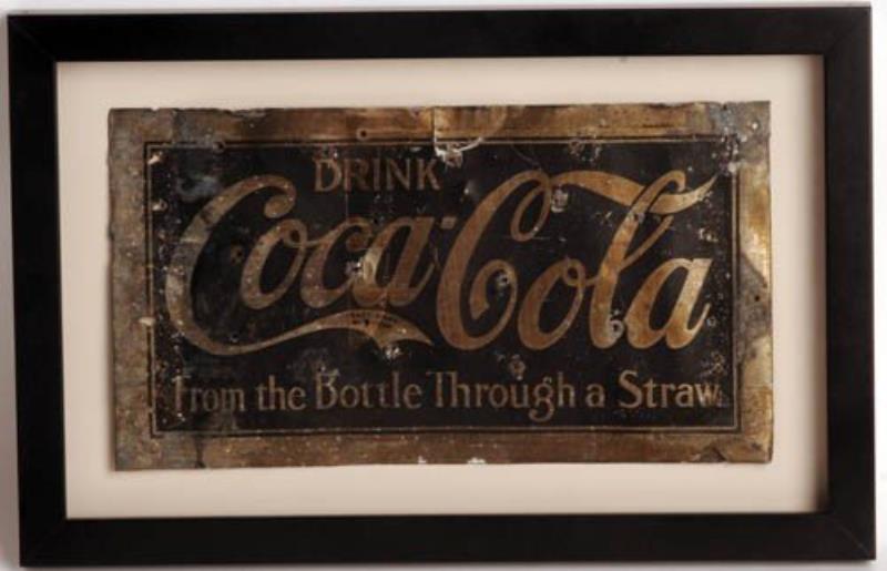 C1912 HANGING TIN COCA-COLA SIGN